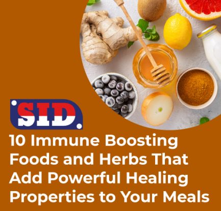 10 Immune Boosting Foods and Herbs That Add Powerful Healing Properties to Your Meals
